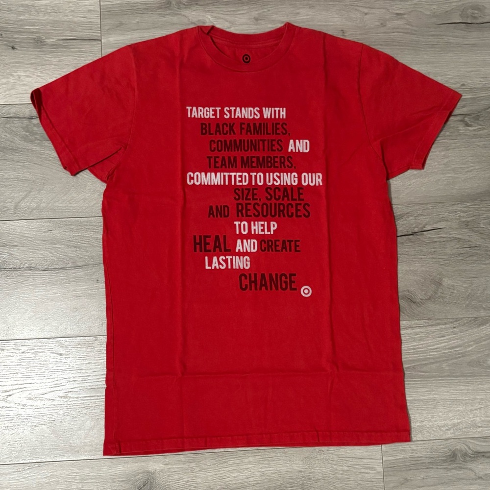 Target Red Graphic T-Shirt